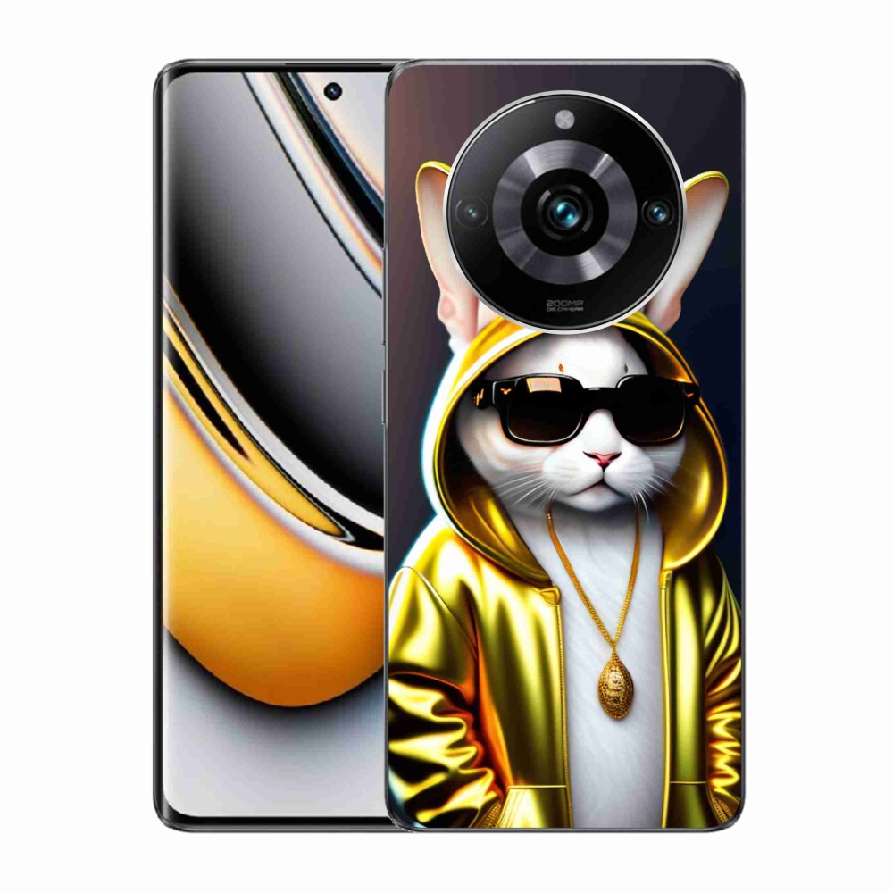 Zselés borítás mmCase a Realme 11 Pro/11 Pro+ készülékhez - cat boss