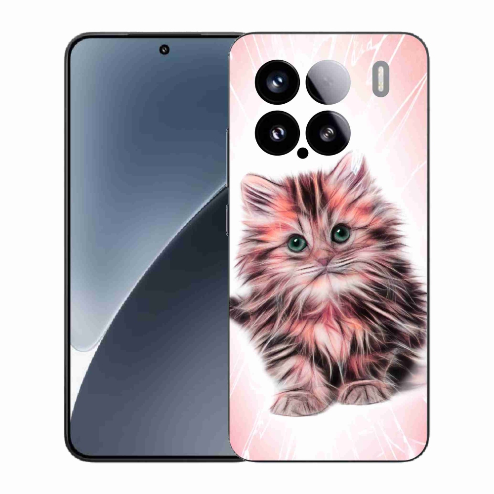 Gél borító mmCase a Xiaomi 15-öshöz - aranyos cica