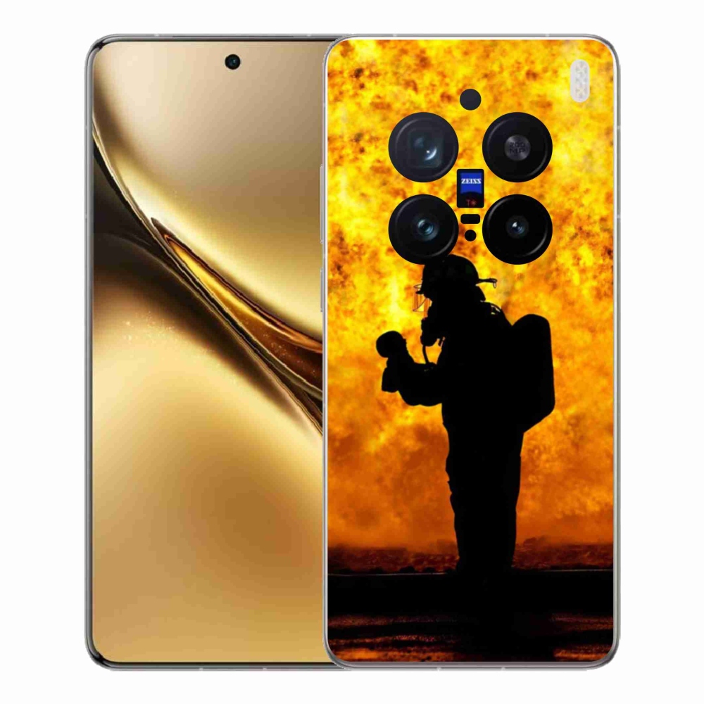 Gél borítás mmCase a Vivo X200 Pro 5G készülékhez - tűzoltó