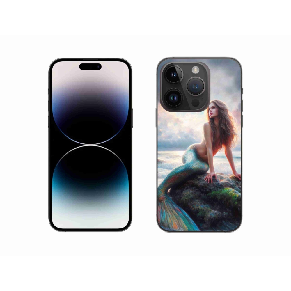 Zselés borítás mmCase iPhone 14 Pro készülékhez - sellő
