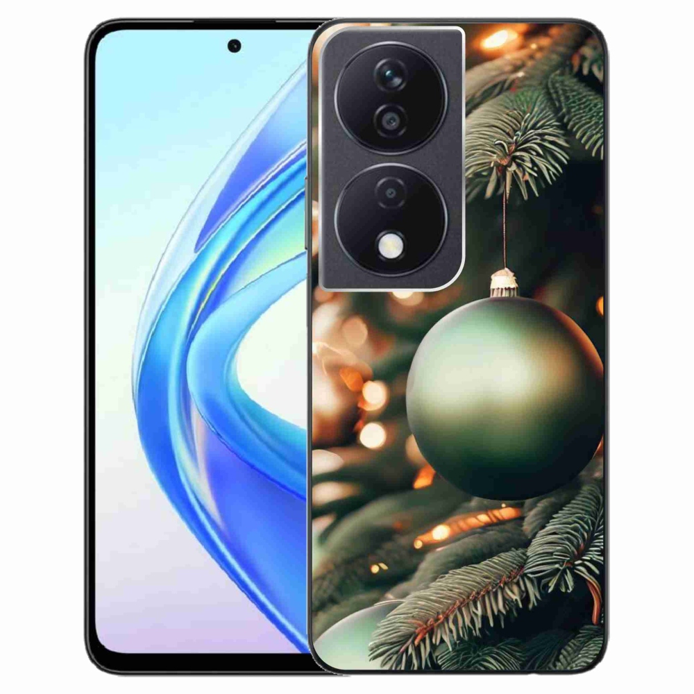 Gél borítás mmCase a Honor X7b/Honor 90 Smart készülékhez - karácsonyi dekorációk 1
