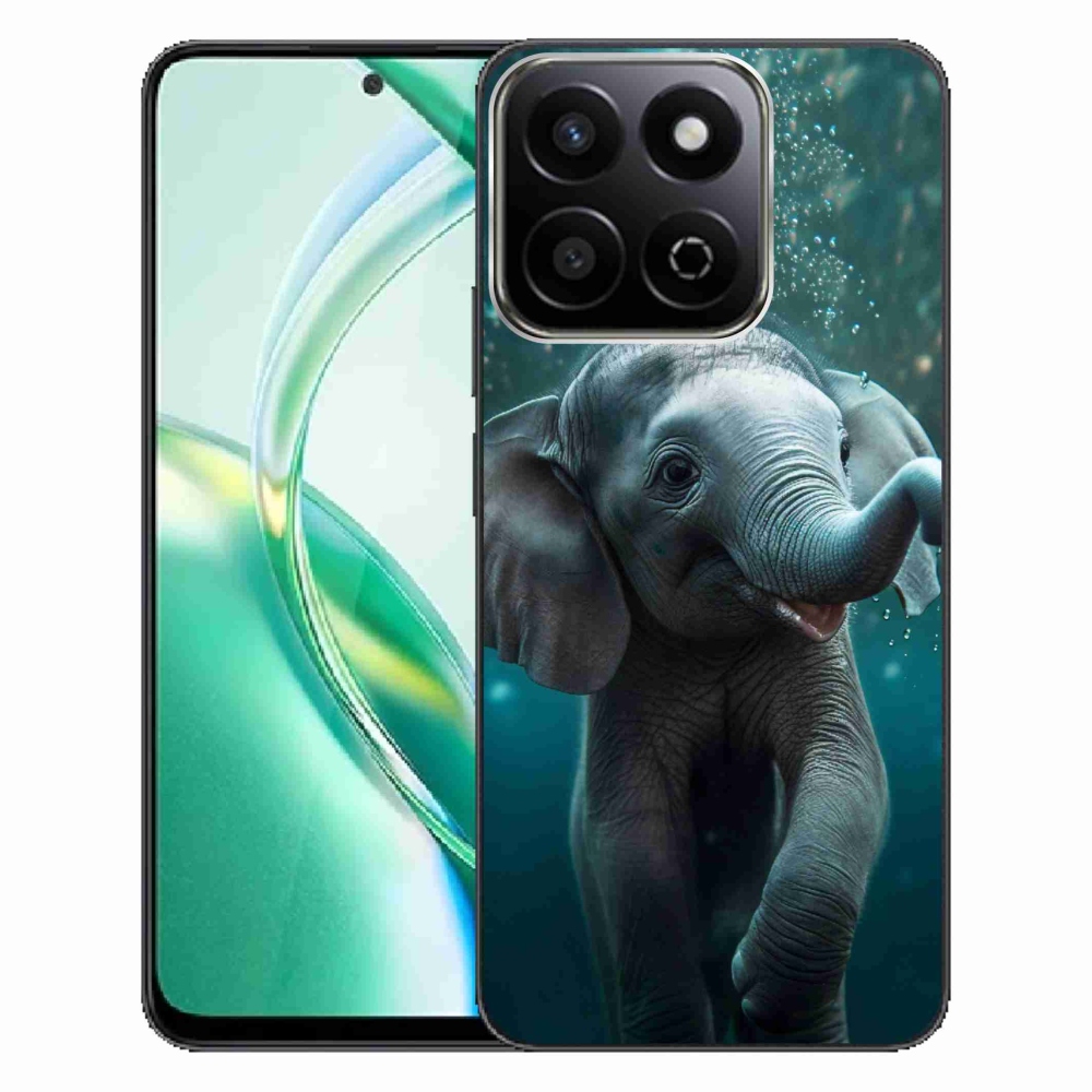 Zselés borítás mmCase a Honor 200 Smart 5G készülékhez - elefánt a víz alatt