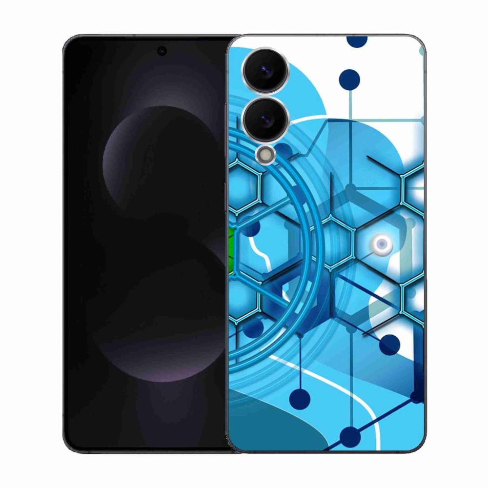 Gél borítás mmCase Samsung Galaxy S25 Edge készülékhez - absztrakt minta 2