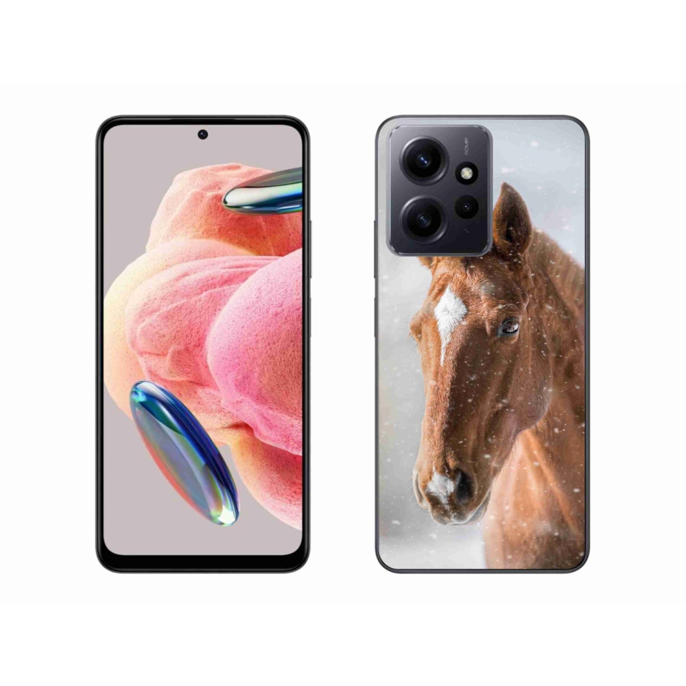 Zselés borítás mmCase a Xiaomi Redmi Note 12 4G - barna ló 2