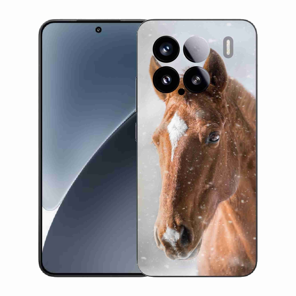 Gél borítás mmCase a Xiaomi 15-hez - barna ló 2