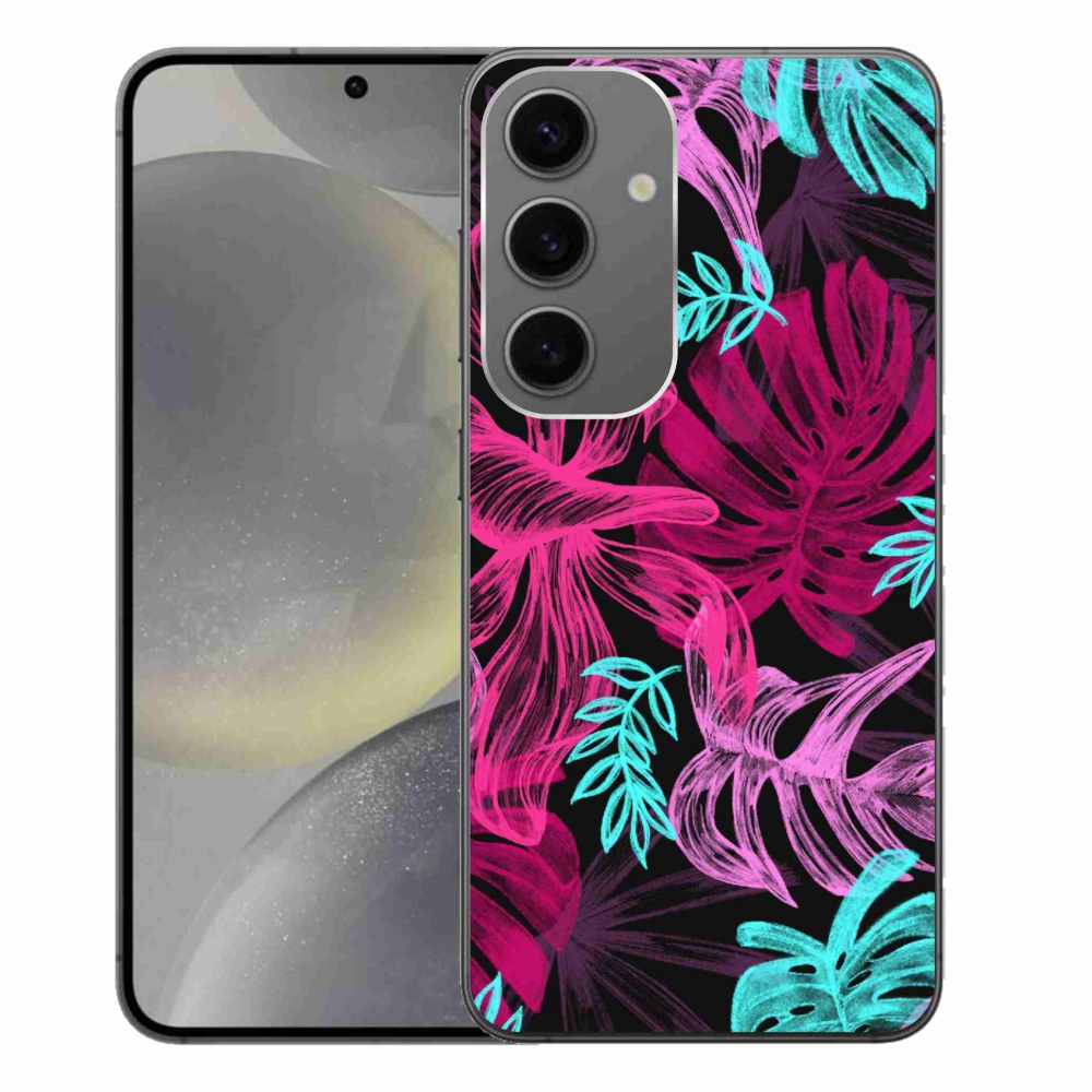 Zselés borítás mmCase Samsung Galaxy S24+ - virágok 1