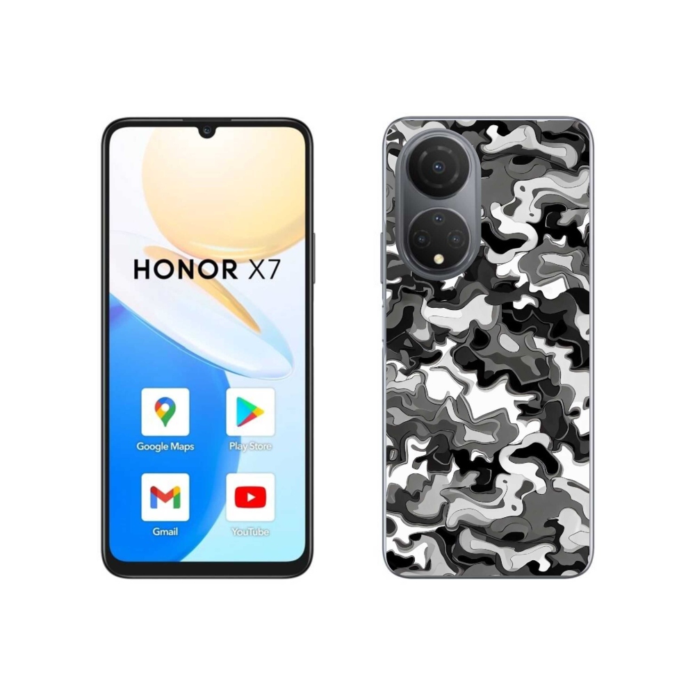 Zselés borítás mmCase a Honor X7-hez - terepszínű minta 3