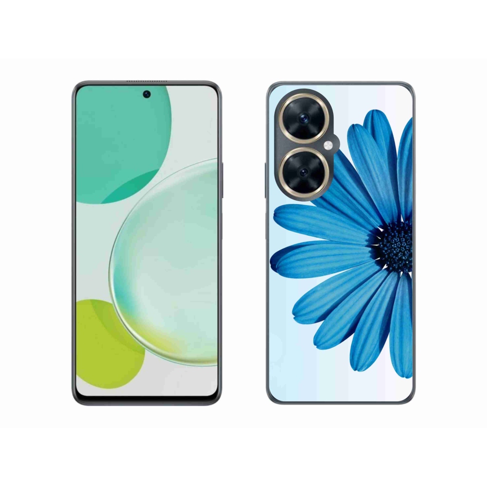Gél tok mmCase a Huawei Nova 11i készülékhez - kék margaréta