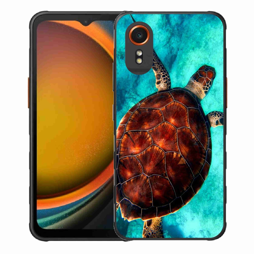 Zselés borítás mmCase Samsung Galaxy Xcover 7 - teknősbéka