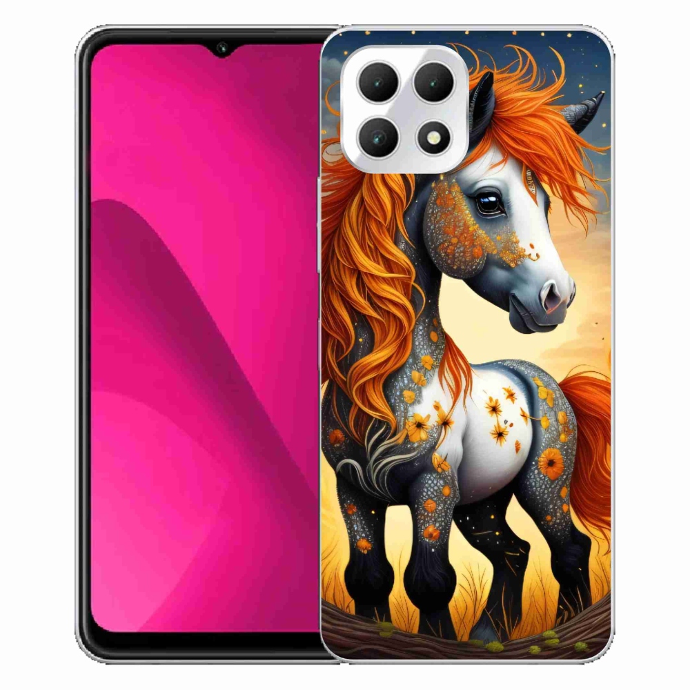 Zselés borítás mmCase a T-Mobile T Phone 2 készülékhez - színes póni