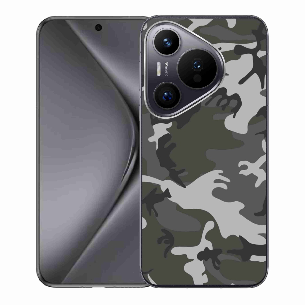 Gél borítás mmCase a Huawei Pura 70 készülékhez - álcázó minta
