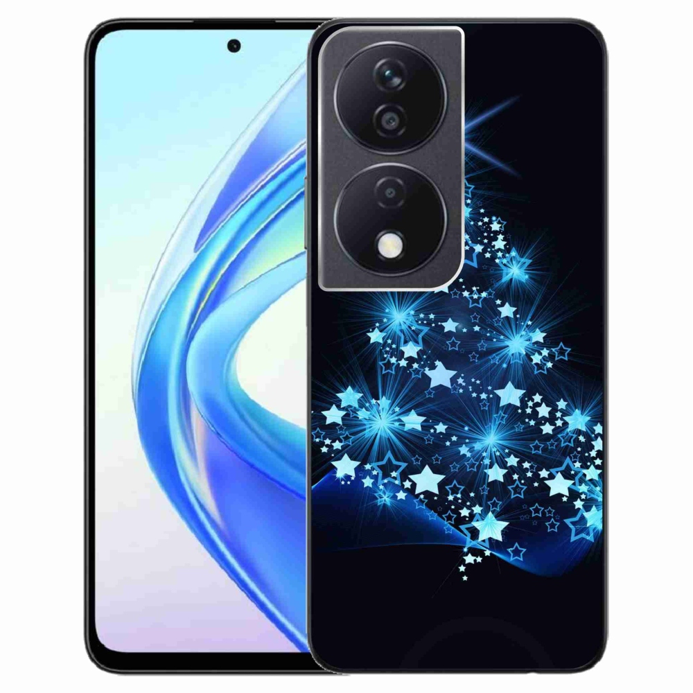 Zselés borítás mmCase a Honor X7b/Honor 90 Smart készülékhez - karácsonyfa