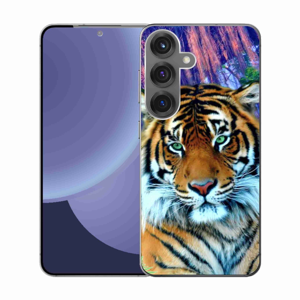 Zselés borítás mmCase Samsung Galaxy S25 készülékhez - tigris