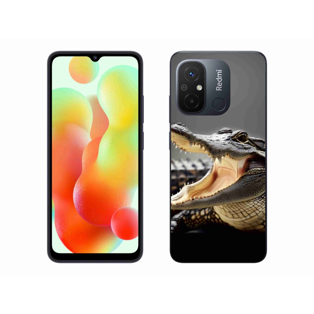 Gél borítás mmCase a Xiaomi Redmi 12C-hez - krokodil
