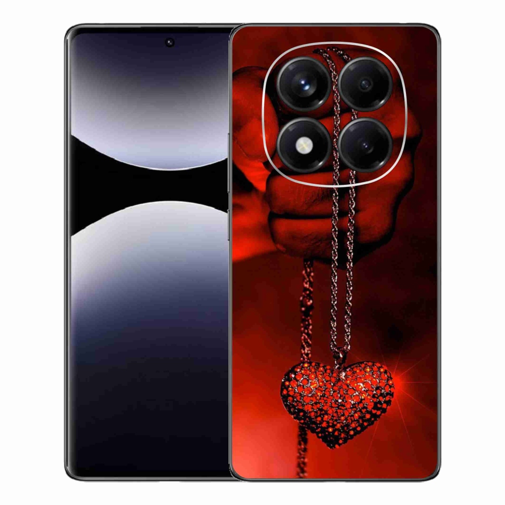 Gél borítás mmCase a Xiaomi Redmi Note 14 Pro számára - nyaklánc