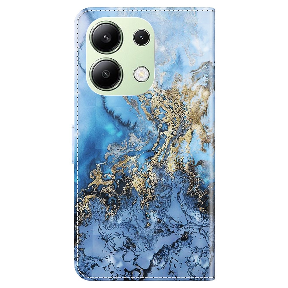 Nyomtatott könyv tok Xiaomi Redmi Note 13-hoz - absztrakt minta