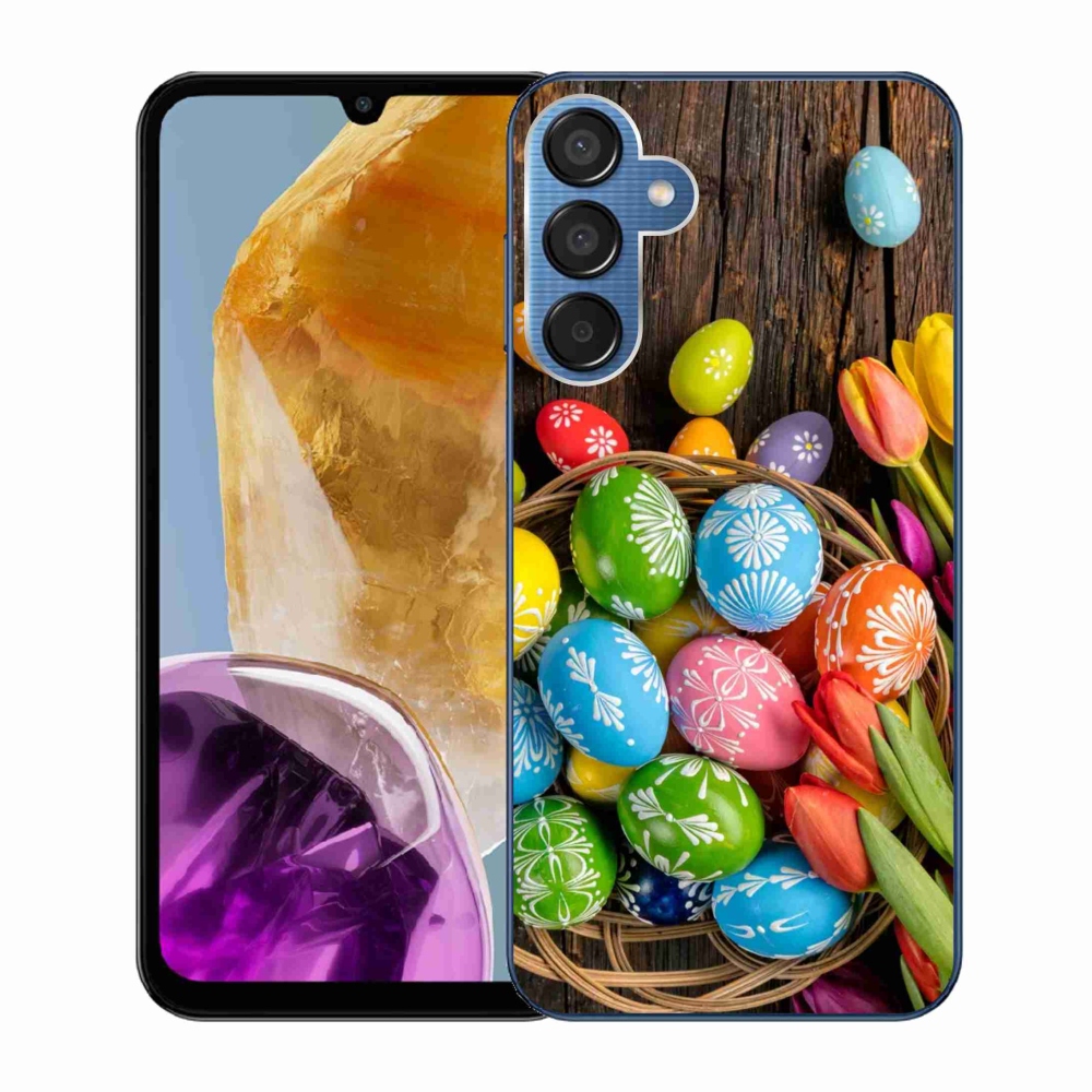 Gél borítás mmCase Samsung Galaxy M15 5G - Húsvéti tojás