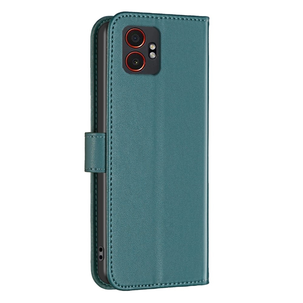 BNF könyvtáska Samsung Galaxy Xcover 7 Pro készülékhez - zöld