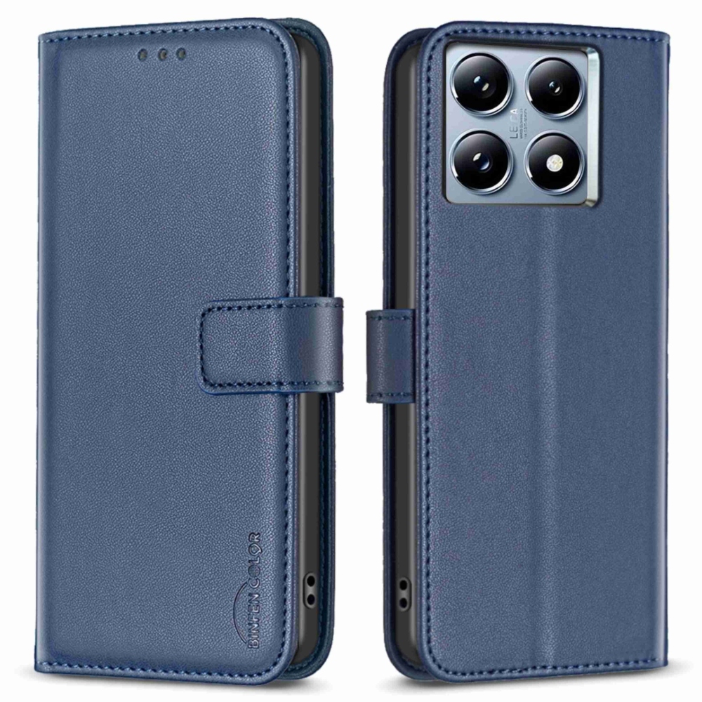 BNF könyv tok Xiaomi 14T Pro-hoz - kék