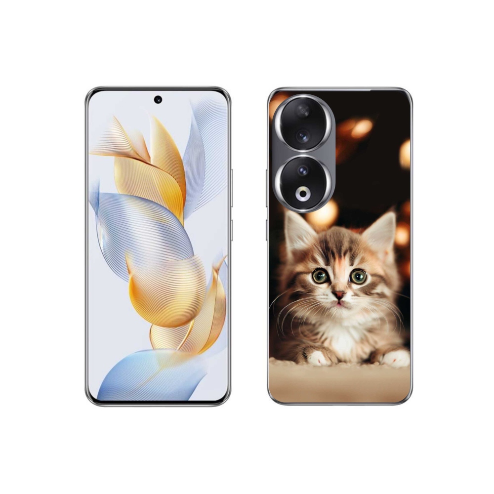 Gél borító mmCase a Honor 90-hez - aranyos cica 2