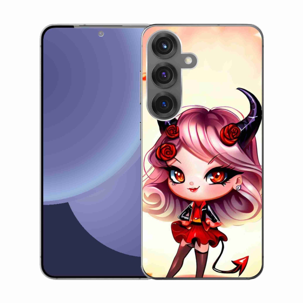 Gél borítás mmCase Samsung Galaxy S25 készülékhez - rajzfilm ördög
