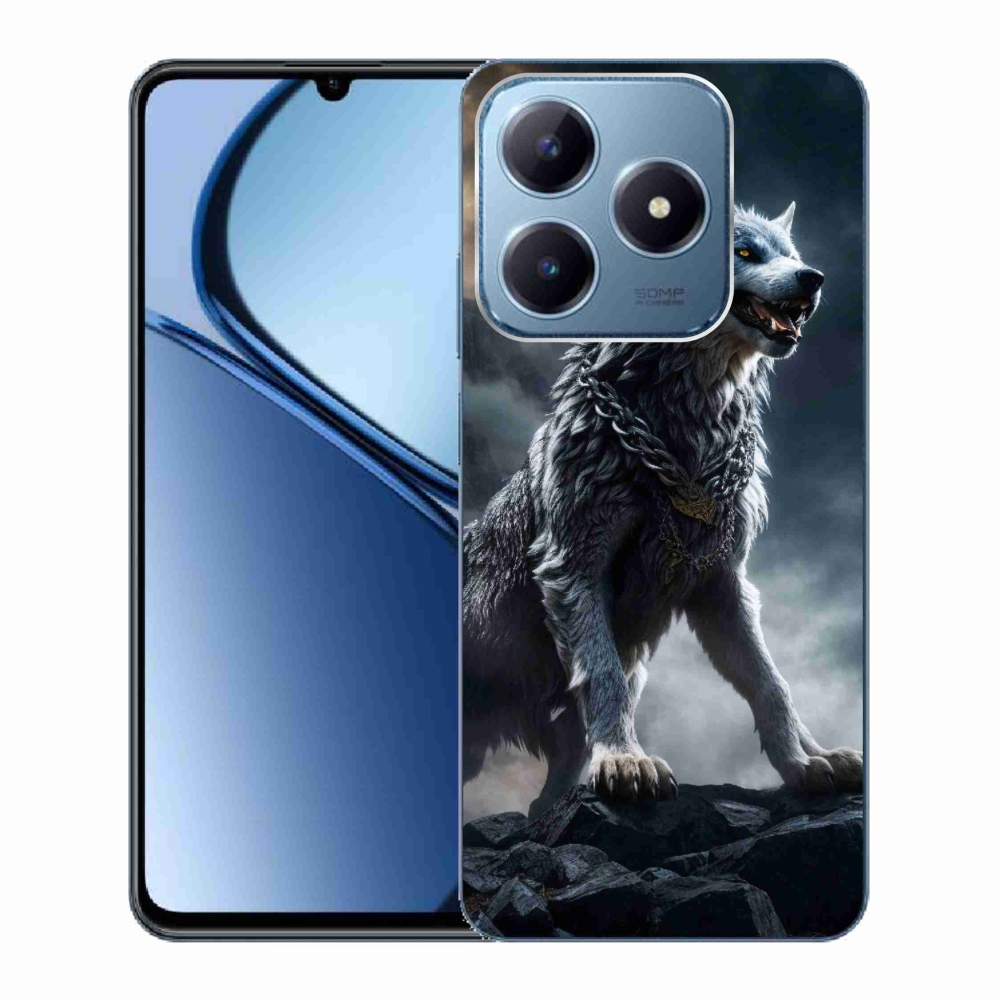 Zselés borítás mmCase a Realme C63 készülékhez - farkas 1