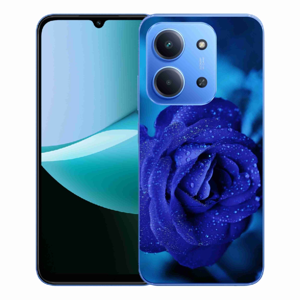 Gél borítás mmCase a Xiaomi Redmi 15C 4G/5G (173mm) - kék rózsa