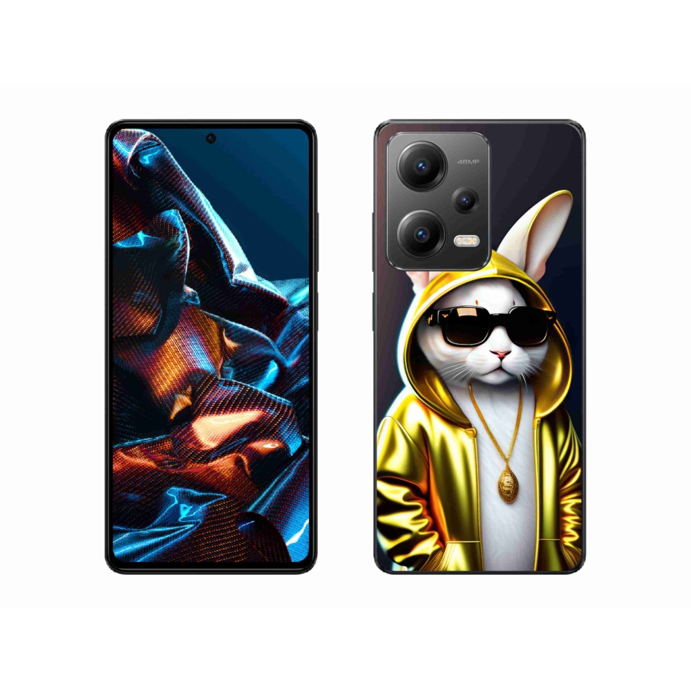 Gél borítás mmCase a Xiaomi Redmi Note 12 Pro 5G számára - cat boss