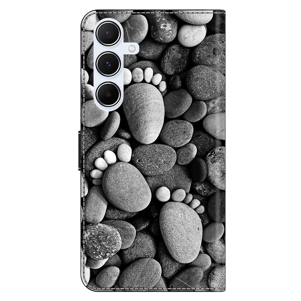 Határozottan könyv tok Samsung Galaxy A17 4G/5G/A26 5G - nyomok a kőből