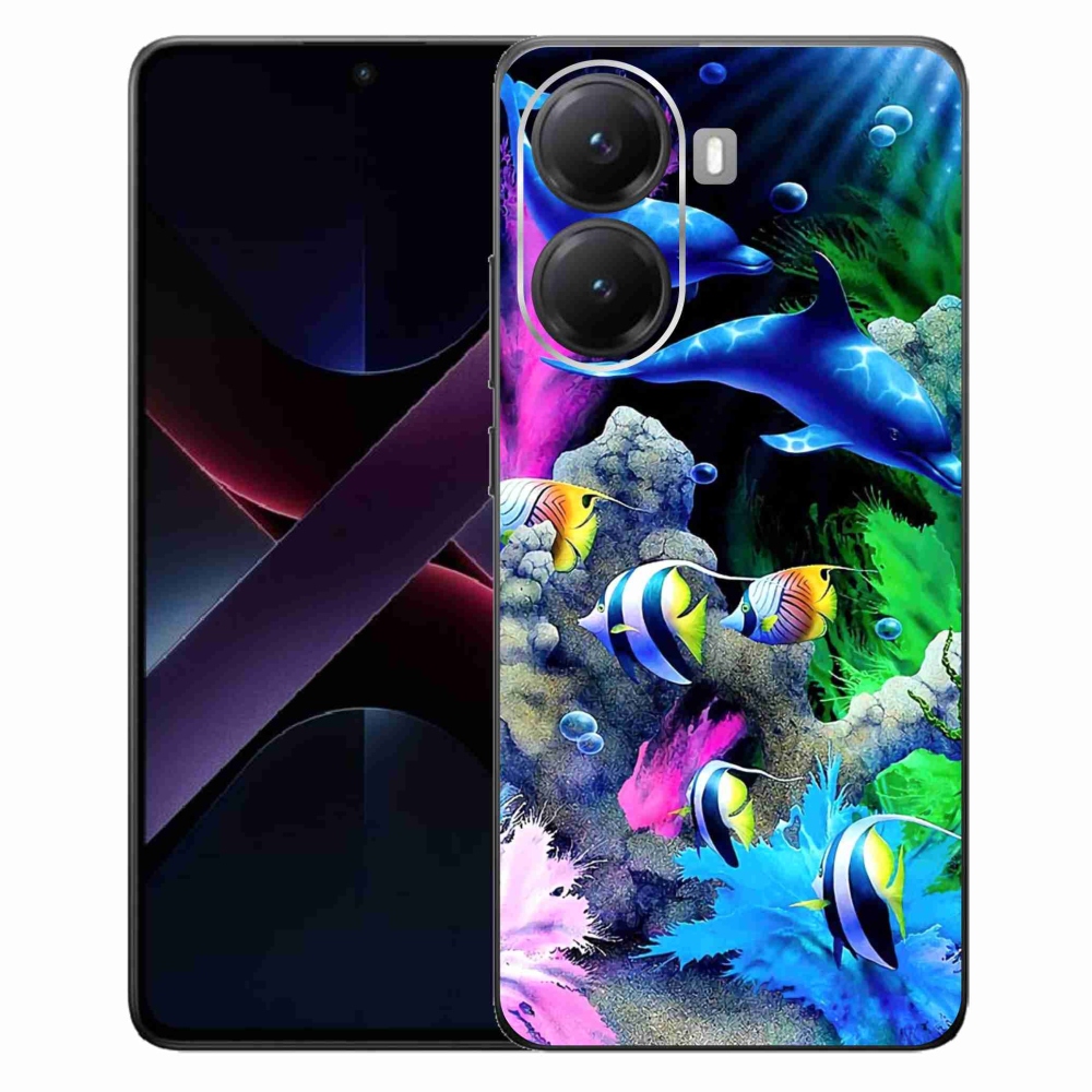 Gél borítás mmCase a Xiaomi Poco X7 Pro 5G számára - Sea World