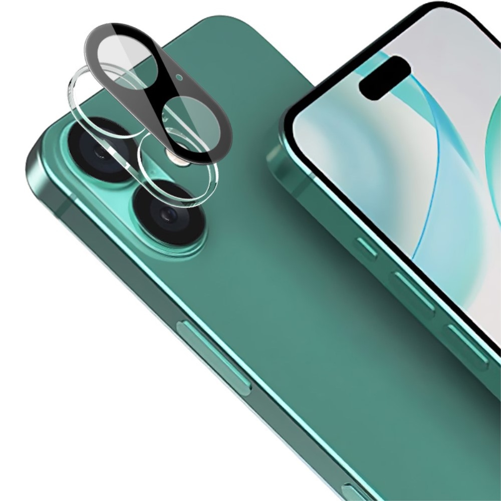 IMK kamera lencseüveg iPhone 16/16 Plus készülékhez - fekete