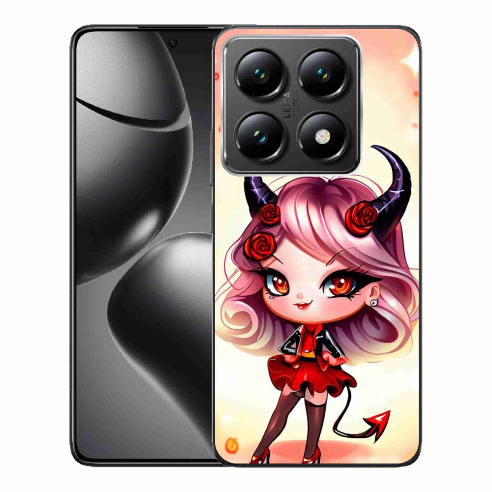 Gél borítás mmCase a Xiaomi 14T Pro számára - rajzfilm ördög