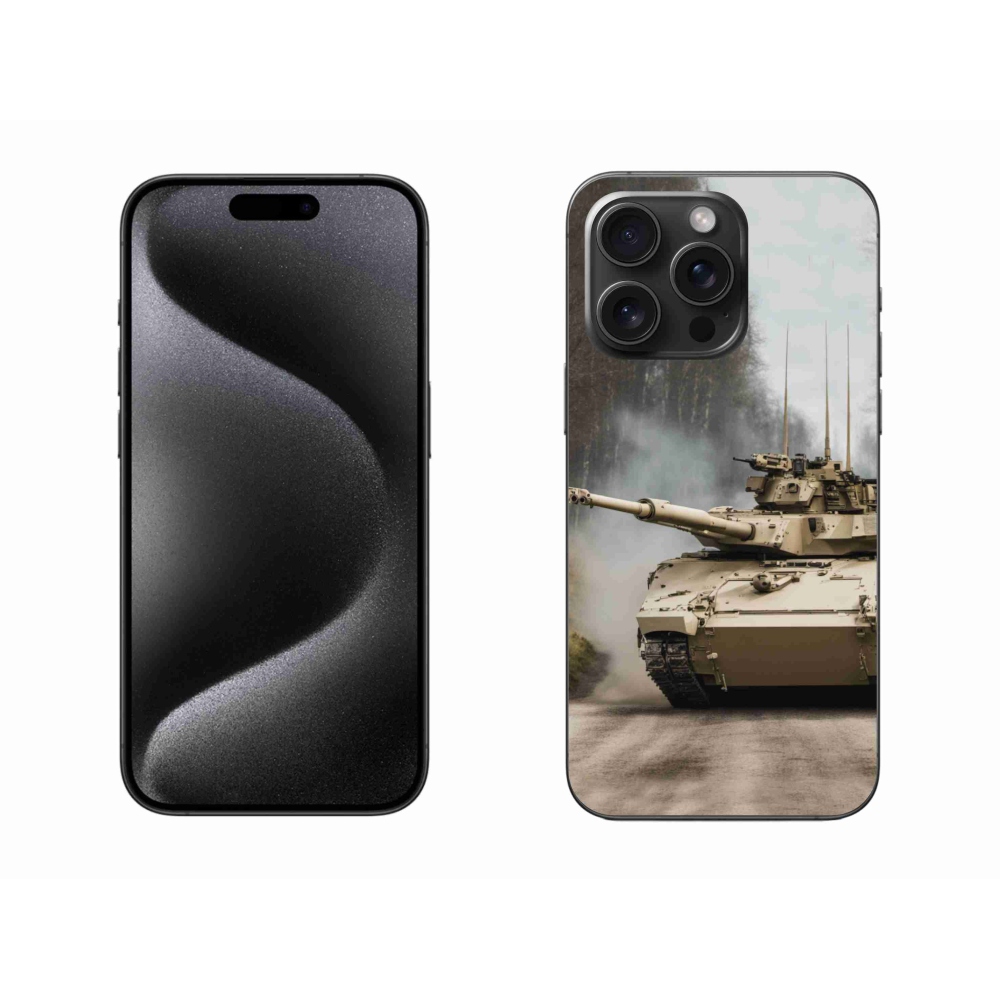 Gél védőburkolat mmCase iPhone 15 Pro Max készülékhez - Tank 1