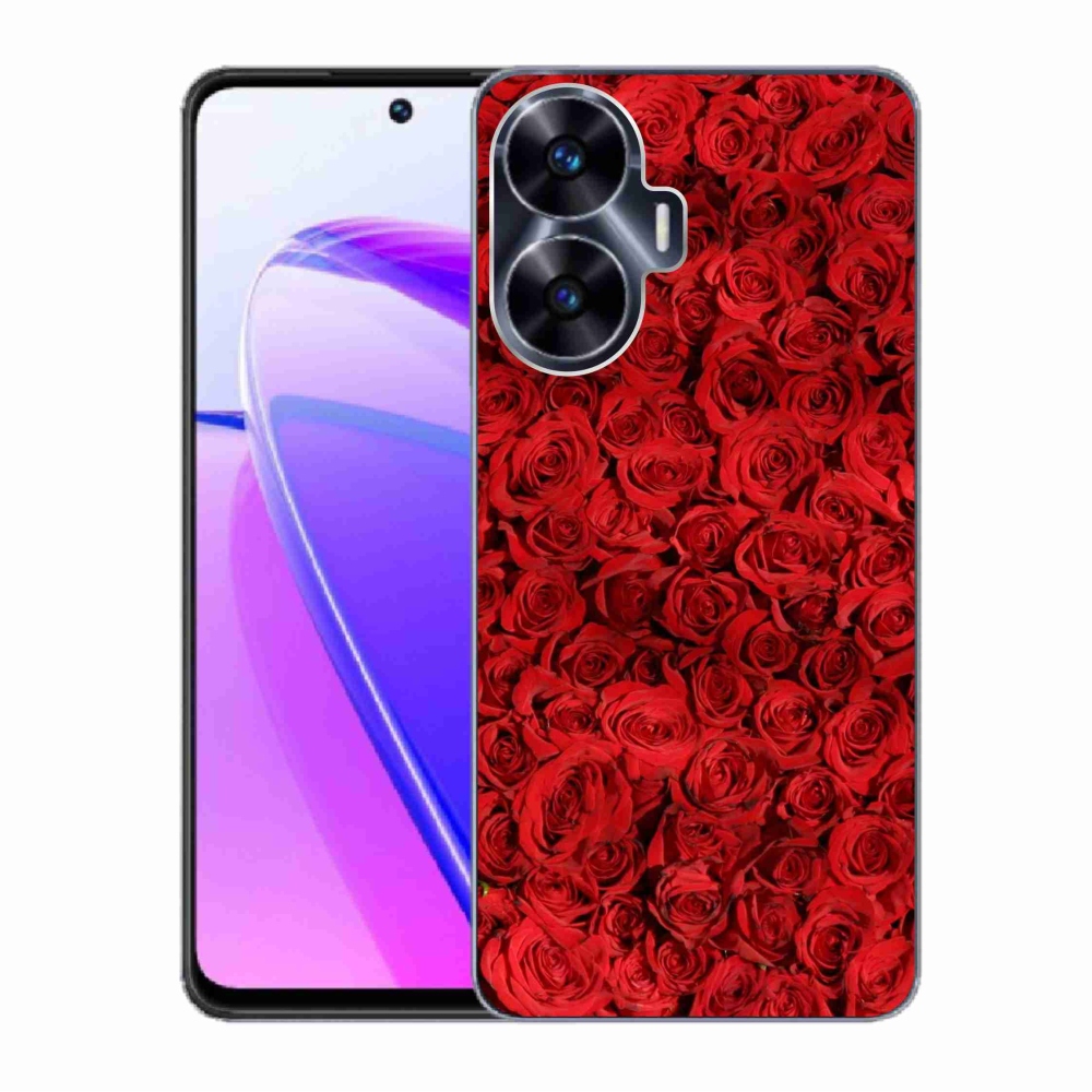 Gél borítás mmCase a Realme C55 készülékhez - rózsaszínű