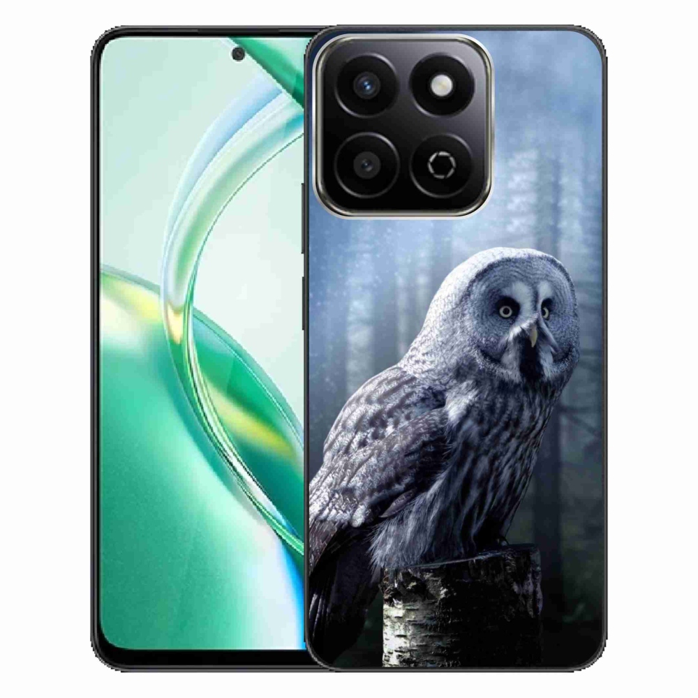 Zselés borító mmCase a Honor 200 Smart 5G készülékhez - bagoly