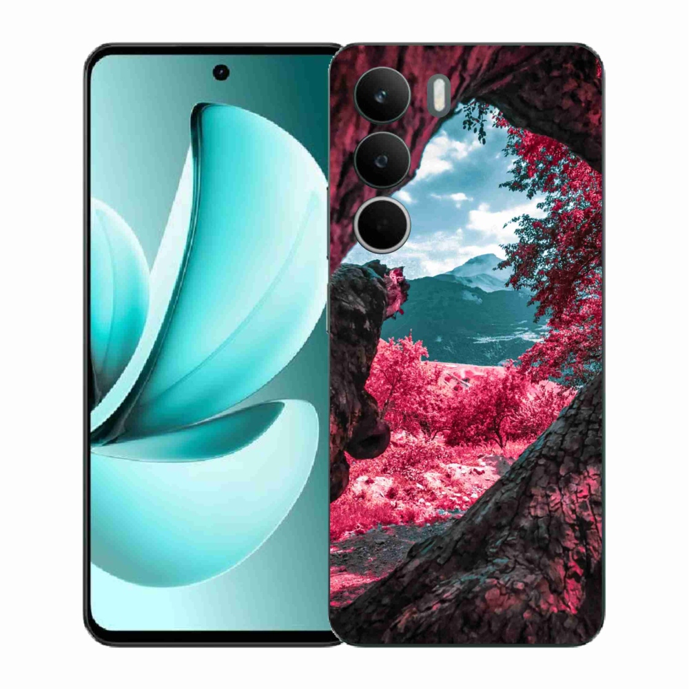 Zselés borítás mmCase a Realme C71 készülékhez - hegyi kilátás