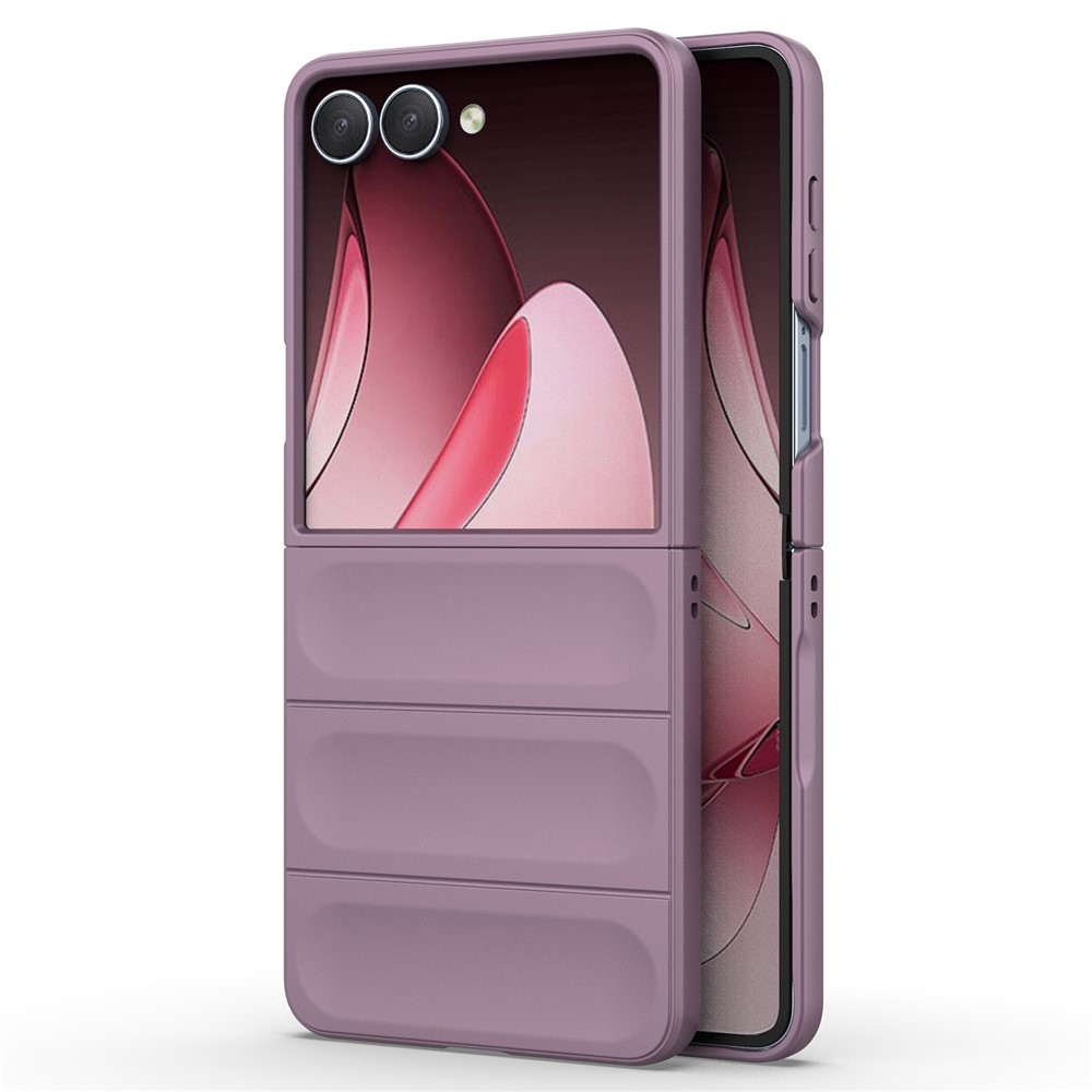 Rugg tartós zselés tok Samsung Galaxy Z Flip7 5G - világos lila