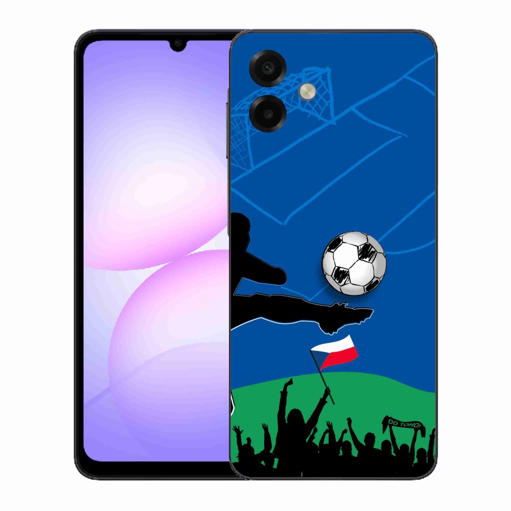 Gél borítás mmCase Samsung Galaxy A07 4G - futball rajongóknak