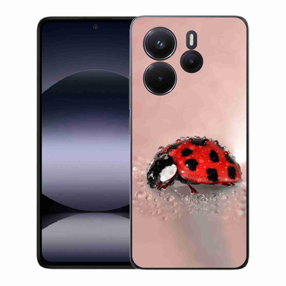 Gél borítás mmCase a Xiaomi Redmi Note 14-hez - katicabogár