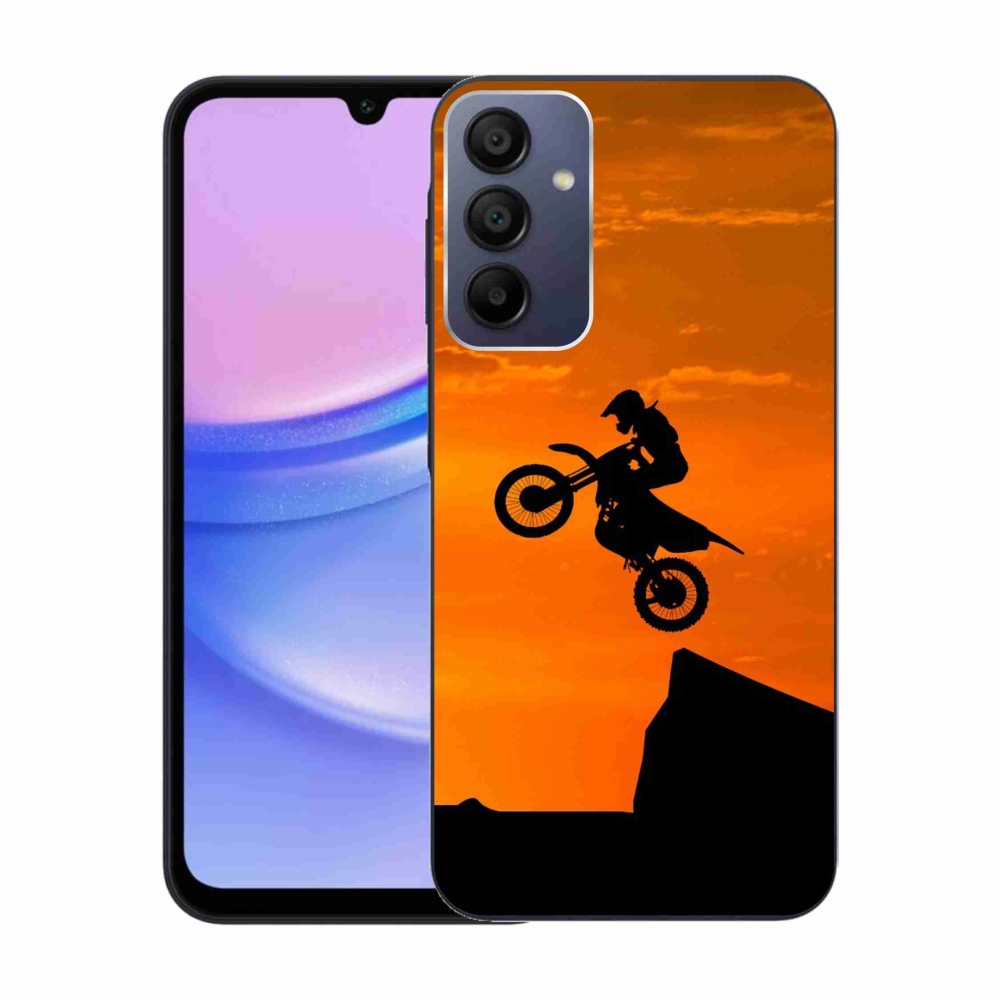Zselés borítás mmCase Samsung Galaxy A15 4G/5G - motocross