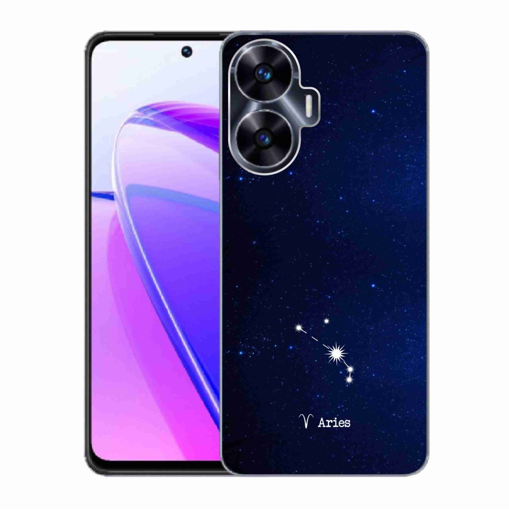 Gél borítás mmCase a Realme C55 készülékhez - csillagkép Aries