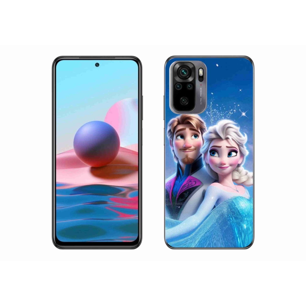 Gél borítás mmCase a Xiaomi Redmi Note 10 4G-hez - Ice Kingdom 1
