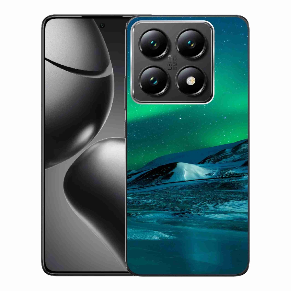 Gél borítás mmCase a Xiaomi 14T Pro számára - sarki fény