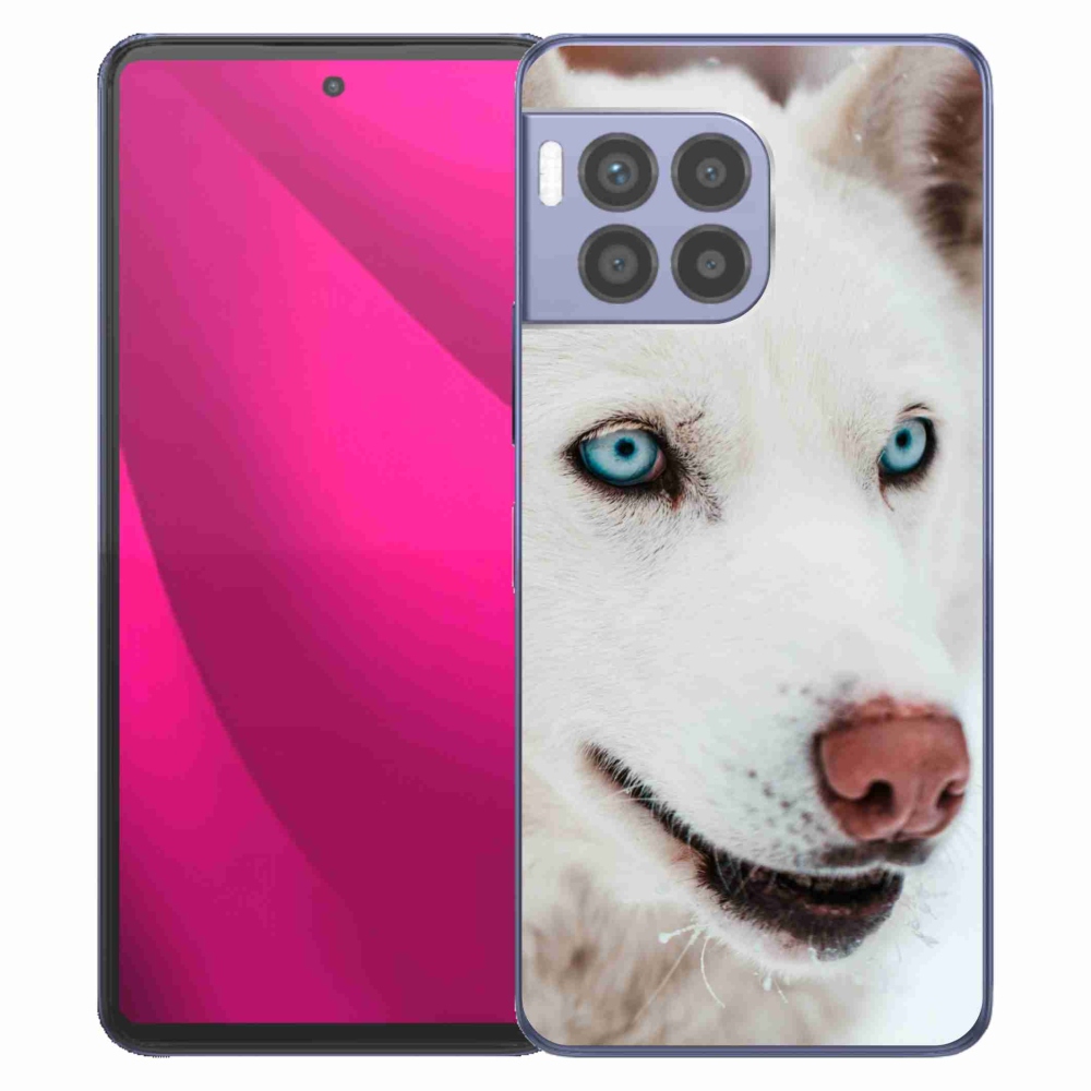 Zselés borítás mmCase a T-Mobile T Phone 2 Pro készülékhez - kutyaszemmel nézve