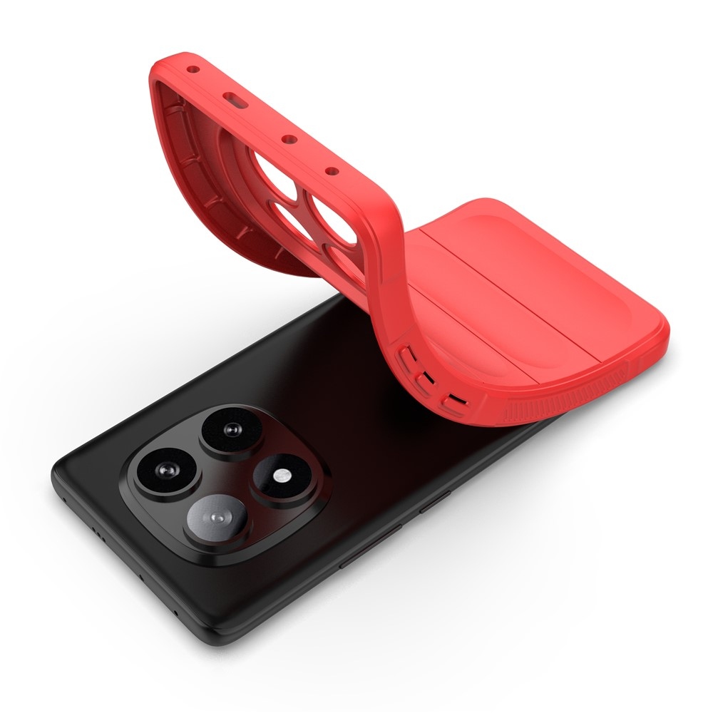 Rugg tartós zselés tok Xiaomi Redmi Note 14 Pro 5G/Poco X7 5G - piros