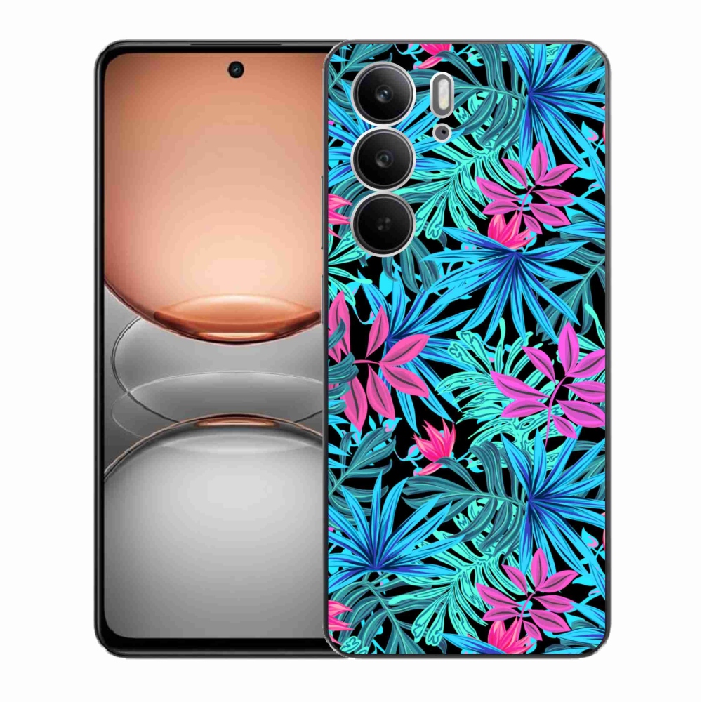 Zselés borítás mmCase a Realme C75 készülékhez - virágok 3