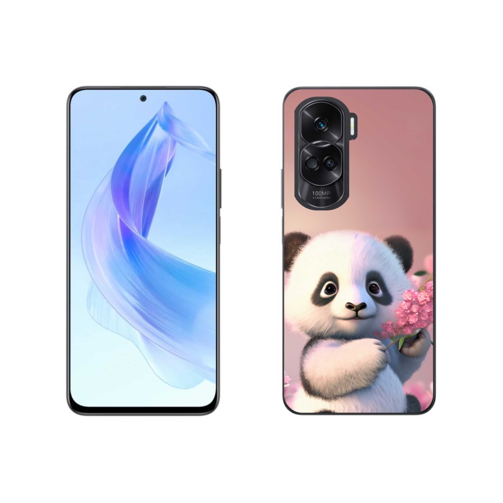 Gél borító mmCase a Honor 90 Lite-hoz - aranyos panda