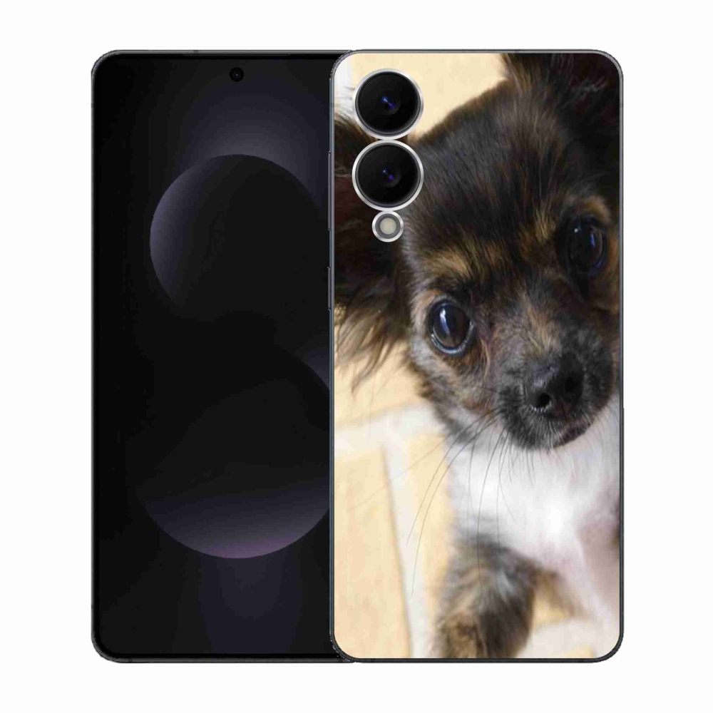 Gél borítás mmCase Samsung Galaxy S25 Edge készülékhez - chihuahua 2