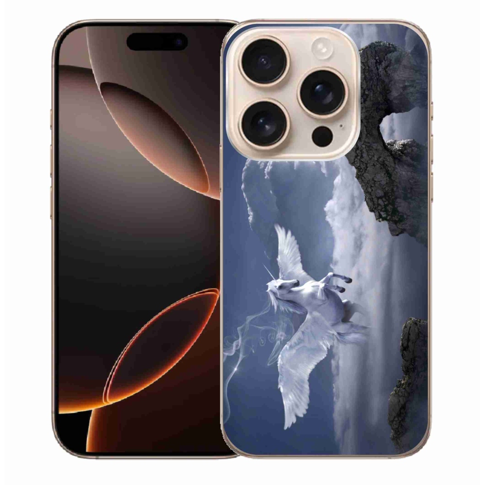 Zselés borítás mmCase iPhone 16 Pro Max készülékhez - pegazus