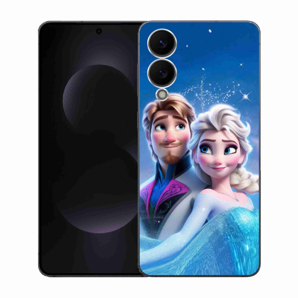 Zselés borítás mmCase Samsung Galaxy S25 Edge készülékhez - Ice Kingdom 1